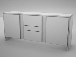 coffe table square 3D Model