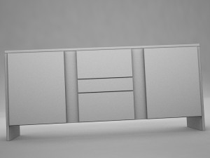 coffe table square 3D Model