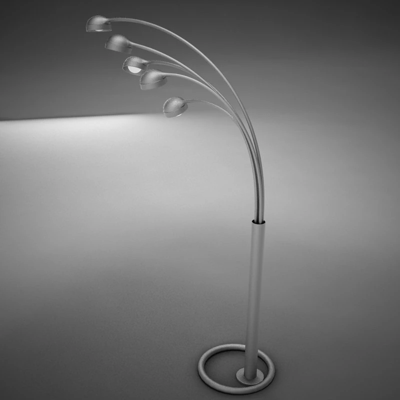lamp07 3D Model .c4d .max .obj .3ds .fbx .stl .blend