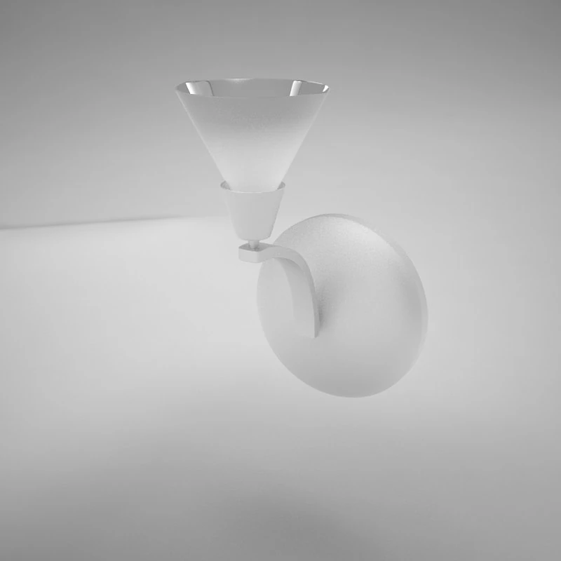 lampwall02 3D Model .c4d .max .obj .3ds .fbx .stl .blend 