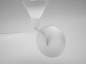 lampwall02 3Dモデル