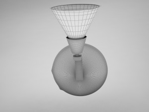 lampwall02 3Dモデル