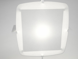 lampwall01 Model 3D