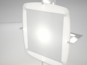lampwall01 Model 3D