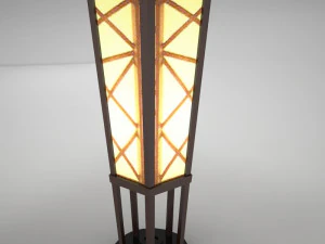 lampbar01 3D Model