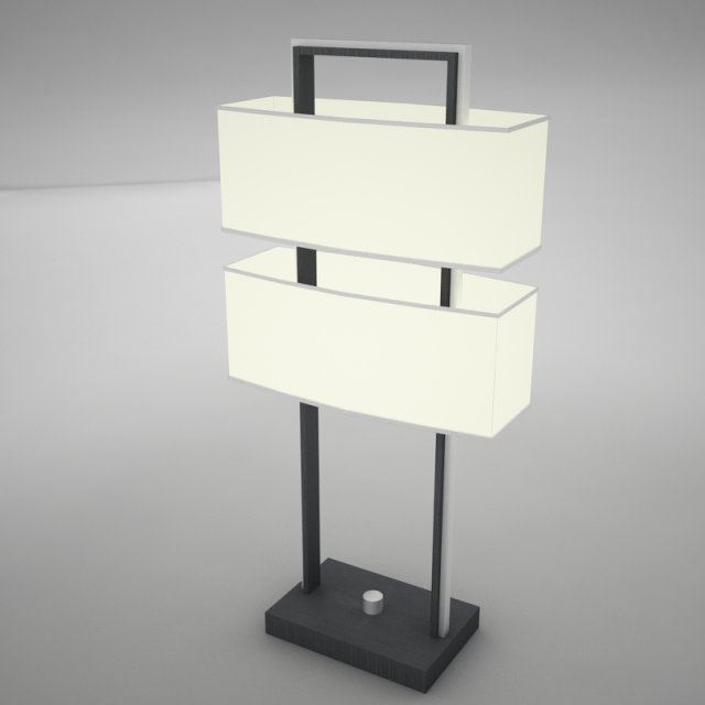 lamp 11 3D 模型 .c4d .max .obj .3ds .fbx .stl .blend 