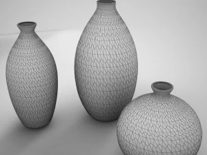 vases 3D Model