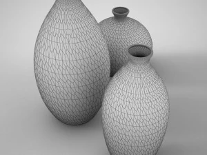 vases 3D Model