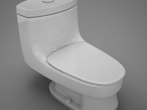 toilet 3D 모델