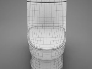 toilette Modello 3D