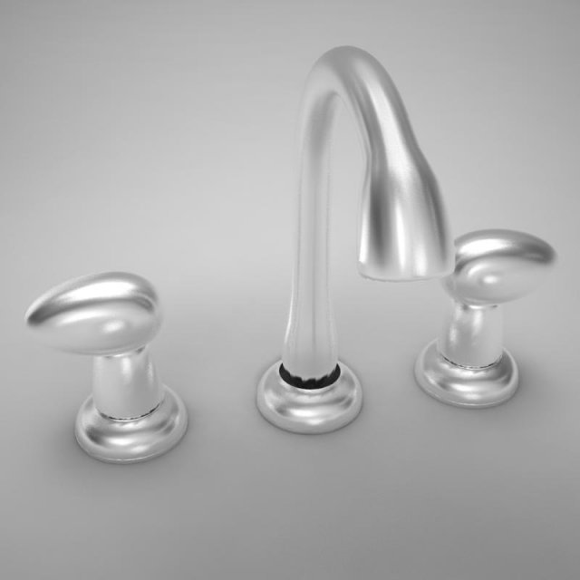 faucet 3D Model .c4d .max .obj .3ds .fbx .stl .blend 