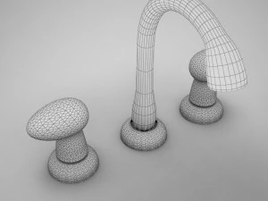 Wasserhahn 3D Modell