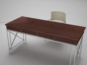 desk 3D-Modell