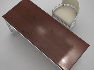 desk 3D-Modell