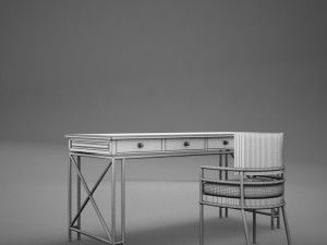 desk 3D-Modell