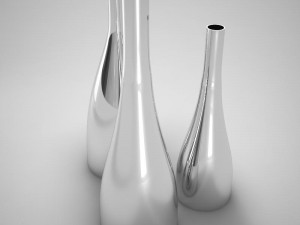 bottles scanline 3D 모델