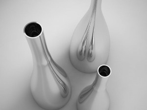 bottles scanline Modelo 3D