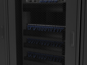 server room hd Modelo 3D