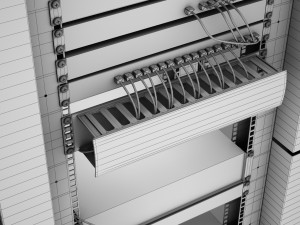 server room hd Modelo 3D