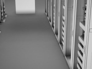 server room hd Modelo 3D