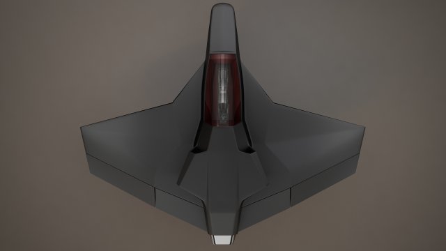 3d hd spaceship bomber model Model 3D .c4d .max .obj .3ds .fbx .stl .blend 