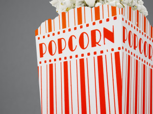 high def classic popcon box Modèle 3D