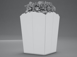 high def classic popcon box Modèle 3D