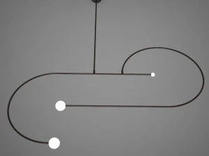 hd ceiling pendant lamp modern 3D Model