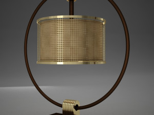 hd modern oriental lamp Model 3D