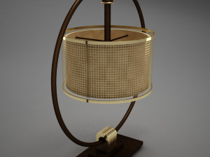 hd modern oriental lamp Modèle 3D