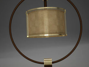 hd modern oriental lamp 3D Model
