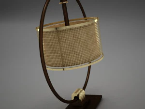 hd modern oriental lamp 3D Model