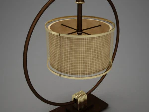 hd modern oriental lamp 3D Model