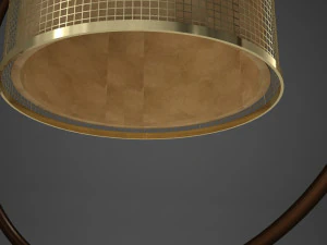 hd modern oriental lamp 3D Model