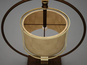 hd modern oriental lamp 3D Model