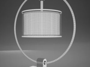 hd modern oriental lamp 3D Model