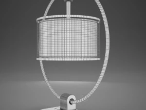 hd modern oriental lamp 3D Model