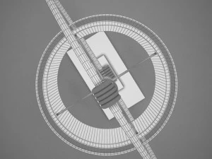 hd modern oriental lamp 3D Model