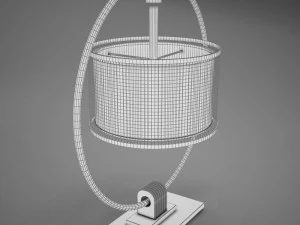 hd modern oriental lamp 3D Model
