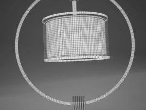 hd modern oriental lamp 3D Model
