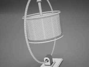 hd modern oriental lamp 3D Model