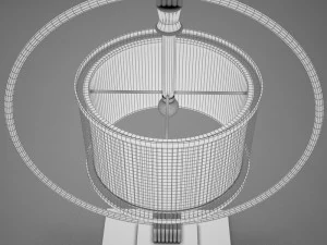hd modern oriental lamp 3D Model