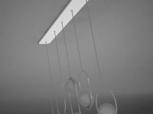 hd ceiling pendant sphere lamp modern 3D Model