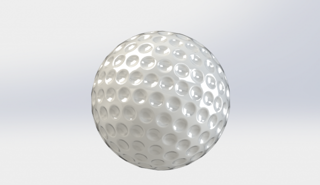 gulf ball Model 3D .c4d .max .obj .3ds .fbx .stl .blend 