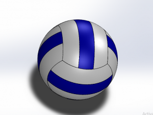 3d printed vollyball 3D-Modell