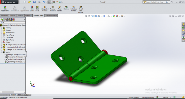 hinge 3D मॉडल .c4d .max .obj .3ds .fbx .stl .blend 