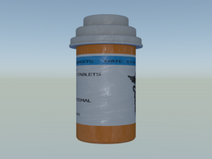 pain killer pubg 3D 模型