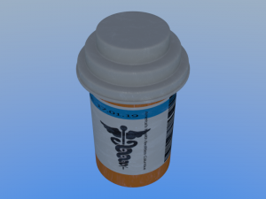 pain killer pubg Model 3D