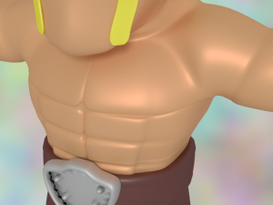 barbarian clash of clans Model 3D