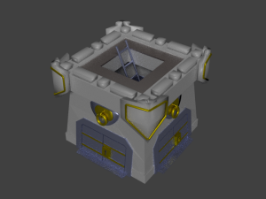 clan castle clash of clans Model 3D